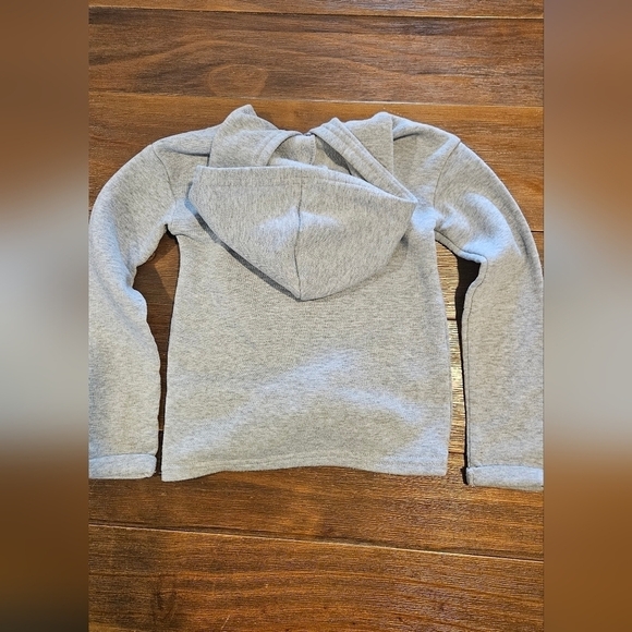 DISNEY FROZEN 11 DESTINY AWAITS ELSA & ANNA GRAY HOODIE SIZE 6X - Picture 7 of 8